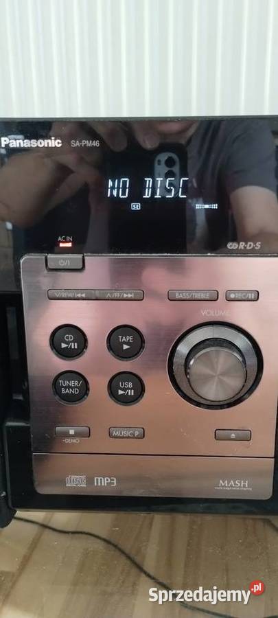 Wieża Panasonic PM44 CD radio magnetofon sprawna Warszawa sprzedam