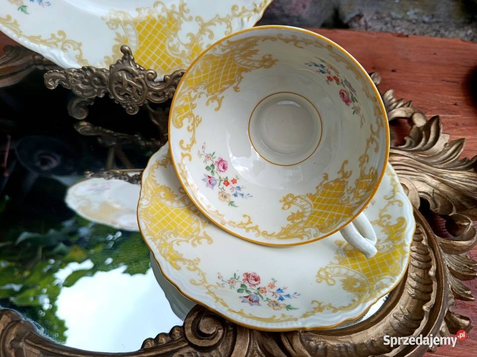 Filiżanka Trio Bavaria Porcelana i szkło Klenica