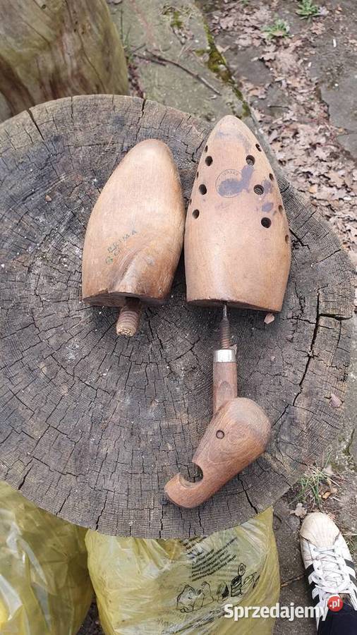 Drewniane pawidła wypełniacze szewskie stare mazowieckie Warszawa