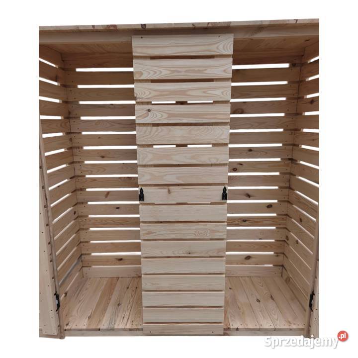 Drewniany schowek ogrodowy 195x180x60 D2 Surowy Lelów sprzedam