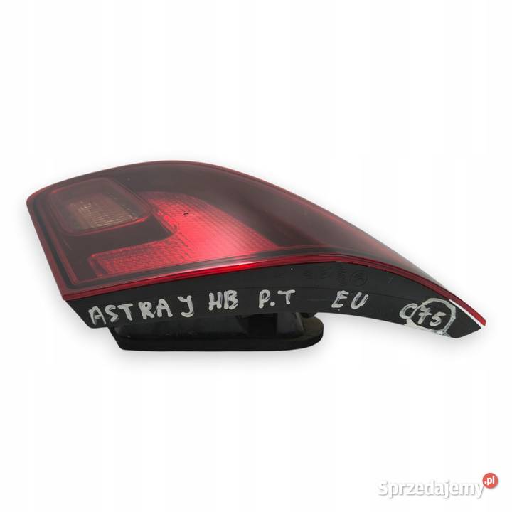 LAMPA PRAWA Opel Astra J HB tylnia tylna prawy osobowe