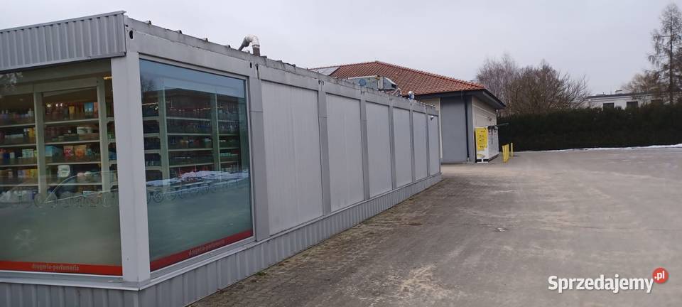 Pawilon handlowo usługowy w systemie klimatyzacja