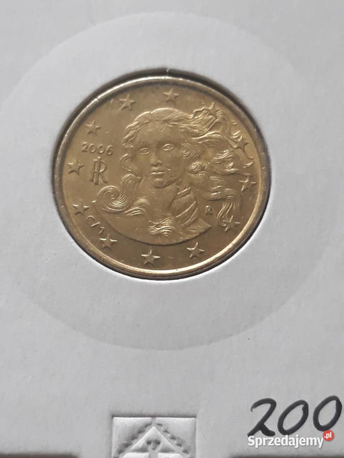 10 Eurocentów Włochy 2002 r i 2006 r Konin