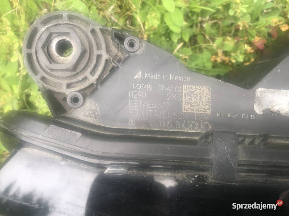 Lampa Audi Q5 1620r reflektor przedni lewy Starogard Gdański