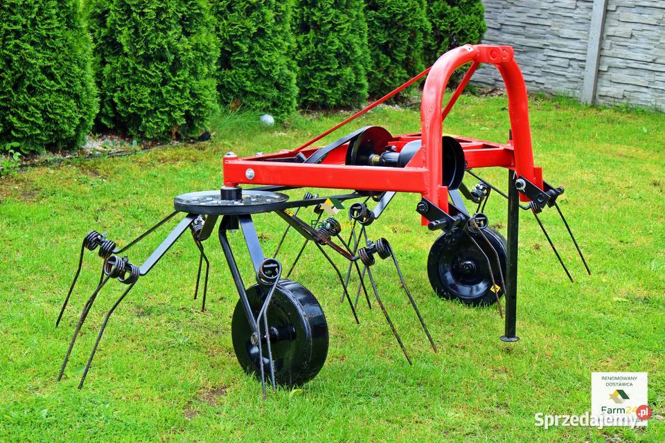 Przetrząsacz karuzelowy do siana PAJĄK 27m Kolonia Gorzędów