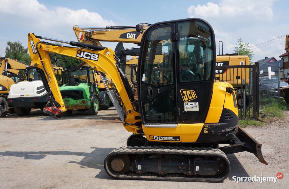 Minikoparka JCB 8026 2018
