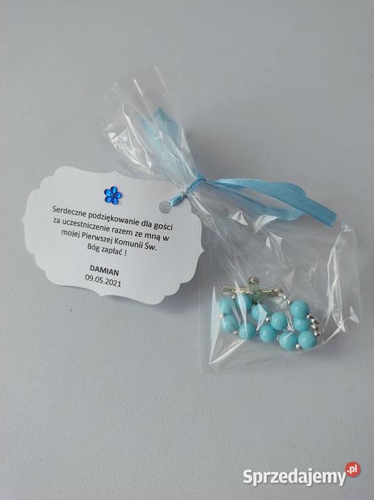 Podziękowania Komunia Różaniec Błękit MW2 wielkopolskie Poznań