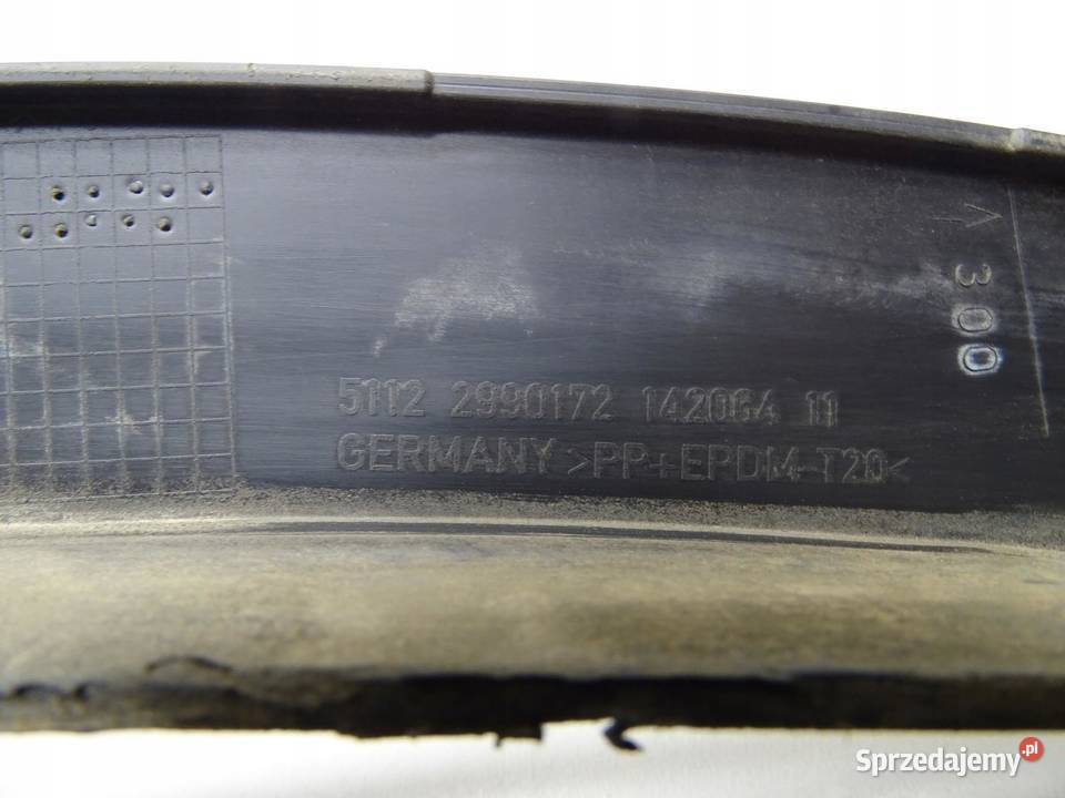 LISTWA BŁOTNIKA LEWY TYŁ LEWA TYLNA 2990172 BMW