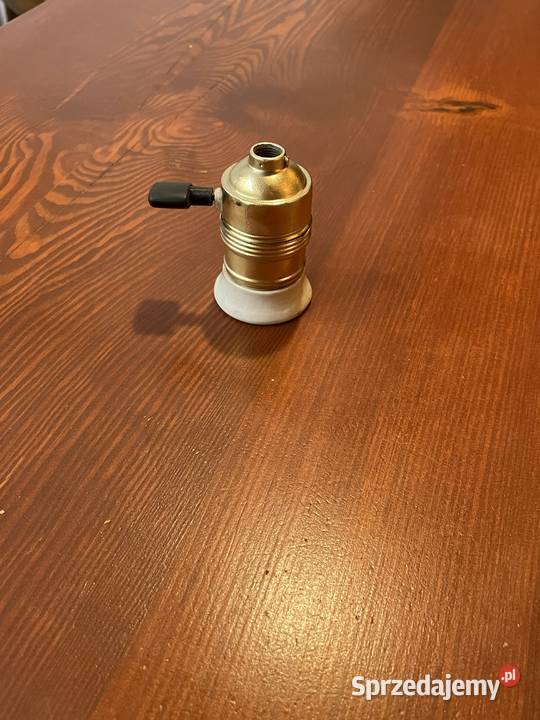 Stara oprawka mosiężna z porcelanką i Chudów sprzedam