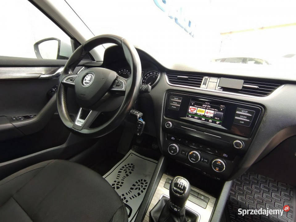 koda Octavia SCOUT 4X4 tempomat 6biegów ASR (kontrola trakcji) Racibórz