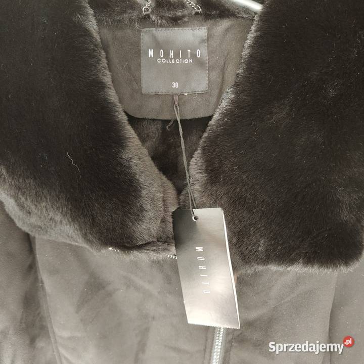 Płaszcz welurowy MOHITO r 38 Moda i Styl