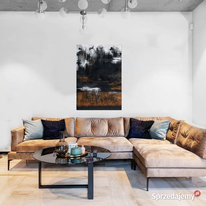Tierra el Fuego obraz abstrakcyjny nowoczesna pomorskie Malbork