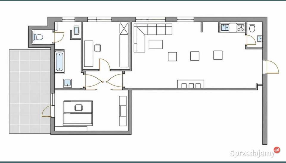 Mieszkanie LOFT pracownia usługi salon trasie Bielany Wrocławskie sprzedam