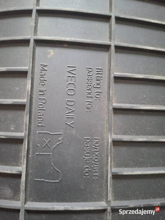 Dywaniki gumowe iveco Daily kujawsko-pomorskie Bydgoszcz sprzedam