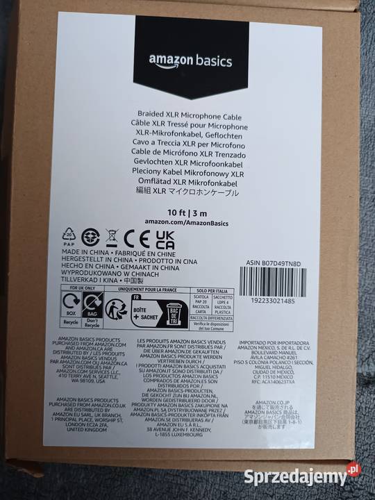 Pleciony kabel do mikrofonu Olsza