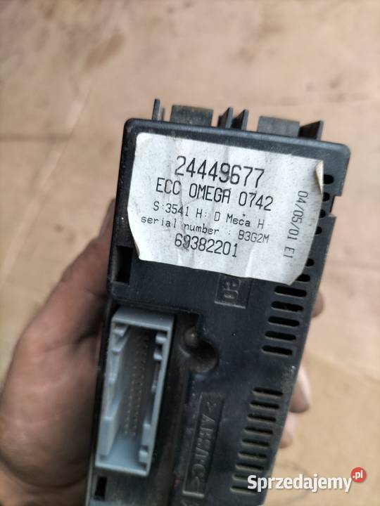 Panel sterowania nawiewu klimatyzacji OPEL OMEGA Kamień-Kolonia