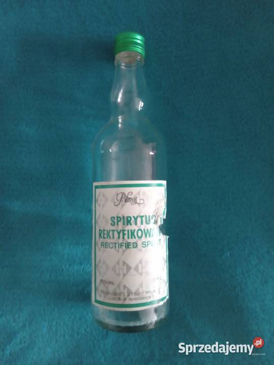 Sprzedam pustą butelkę spirytus ratyfikowany z Porcelana i szkło Bukowno sprzedam