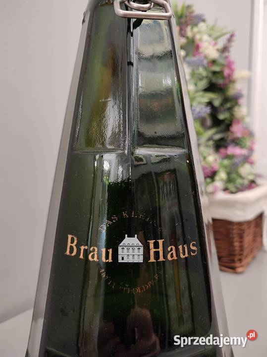 Butelki szklane duże zamykane korkiem do dolnośląskie Legnica