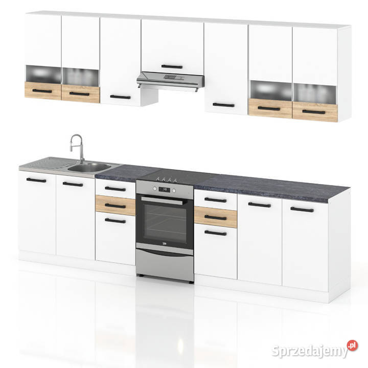 Meble Kuchenne Zestaw Elio 30m Szafki Kuchenne 157cm Meble warmińsko-mazurskie Elbląg