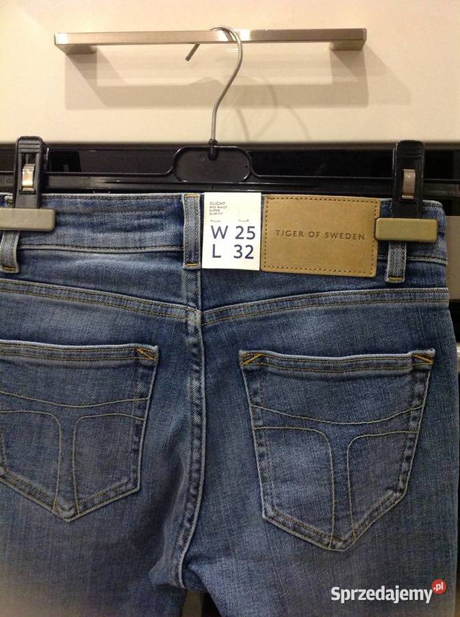 Spodnie Jeans Damskie TIGER OF SWEDEN XS NOWE Nowa Sól