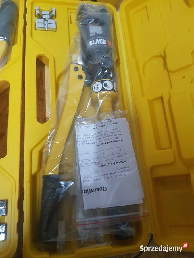 ZACISKARKA DO KABLI HYDRAULICZNA 18t 10300 mm Głogowa