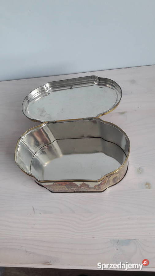 Puszka metalowa pudełko pojemnik Nurnberger Pozostałe Głuchołazy sprzedam