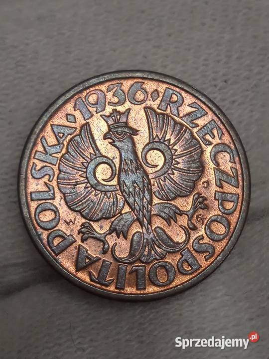 2 RP 1 grosz 1936 mazowieckie Łochów sprzedam