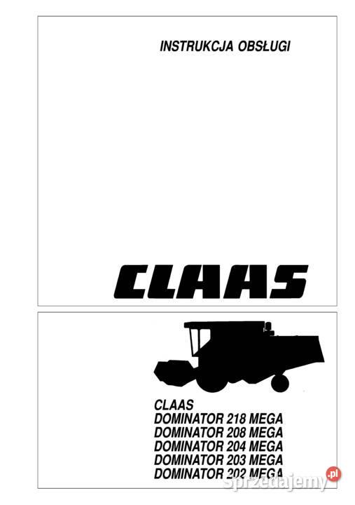 Claas Quadrant Instrukcja obsługi katalog części sprzedam