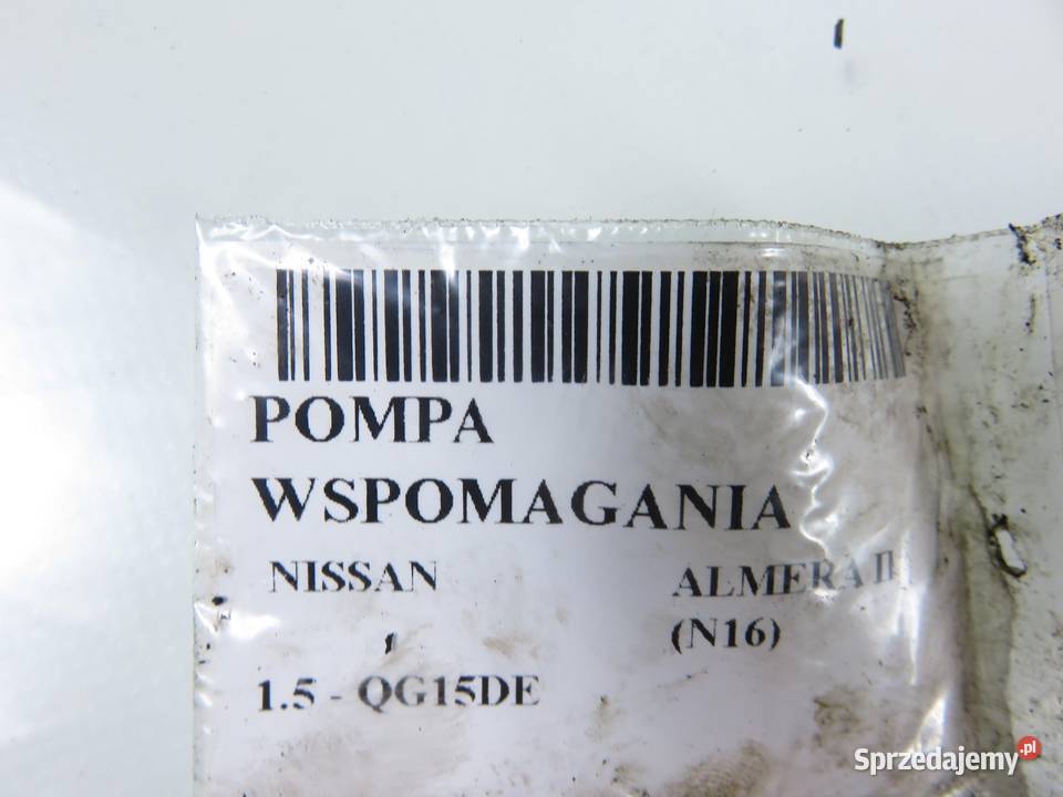 POMPA WSPOMAGANIA NISSAN ALMERA II N16 15 małopolskie