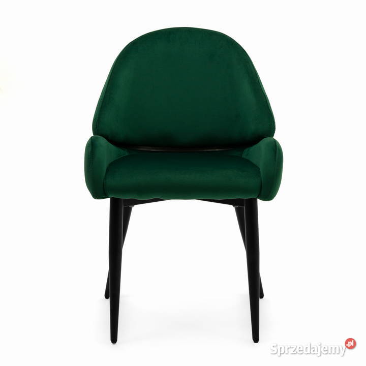 Krzesło Tapicerowane Bergamo Butelkowa Zieleń wielkopolskie Tarchały Małe
