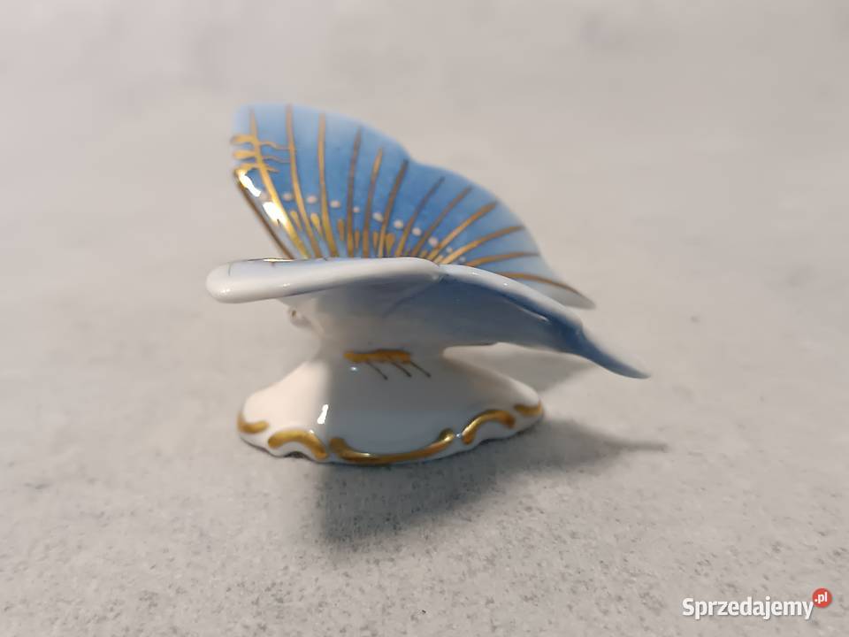 Kmmer Kramer Motyl Porcelanowy Volkstedt Gdańsk
