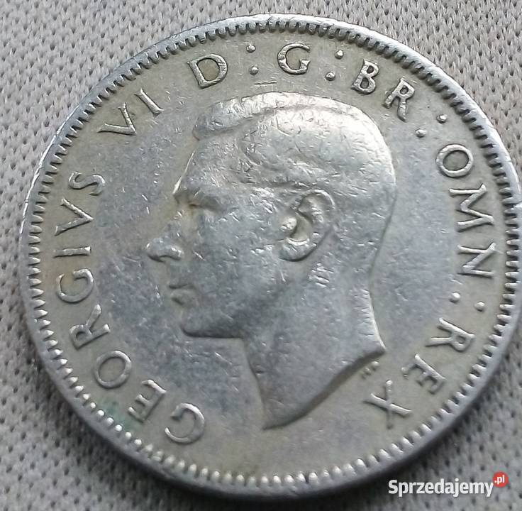 WIELKA BRYTANIAONE SHILLING1948 r 2