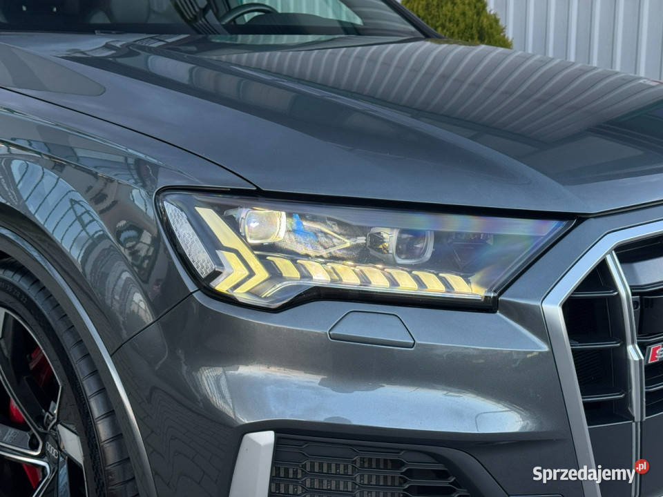 Audi SQ7 40 V8 507 Krajowe Noktowizor masaże czujnik zmierzchu małopolskie