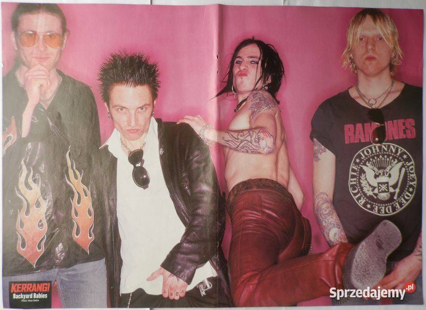 PLAKATY BACKYARD BABIES WYPRZEDAŻ ŚWIAT Bydgoszcz