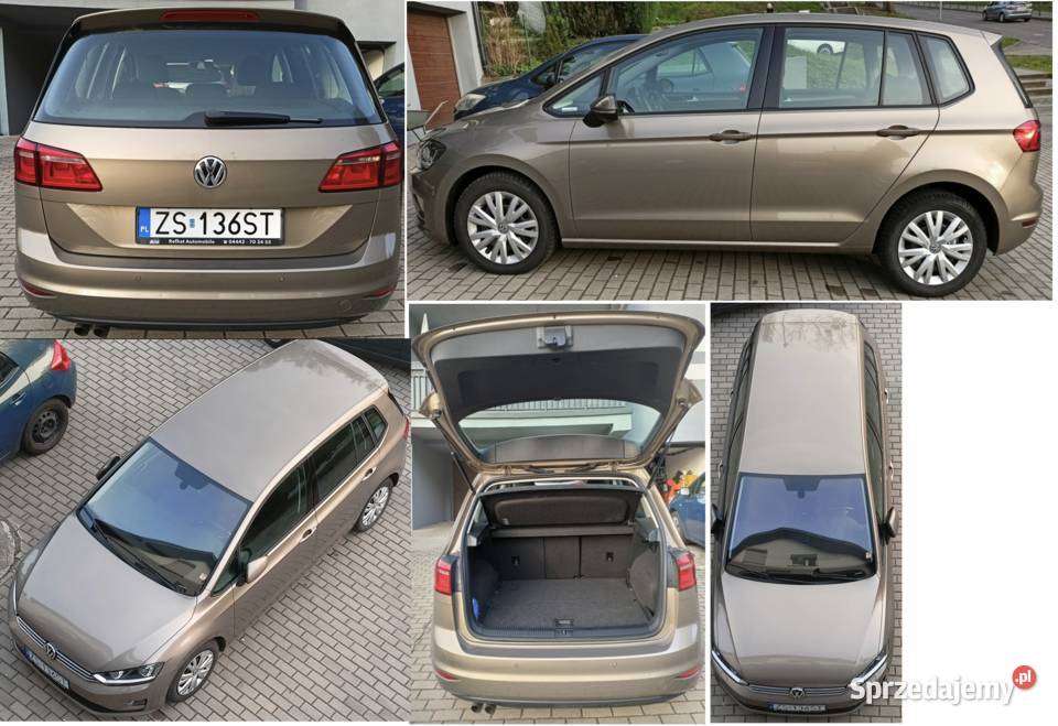 VW Golf Sportsvan 20 TDI 2016 zachodniopomorskie Szczecin sprzedam