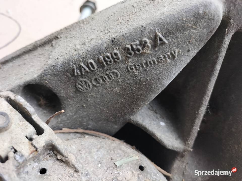 A6C4 A6 C4 25TDI WSPORNIK ŁAPA PODUSZKI SILNIKA Kamień-Kolonia