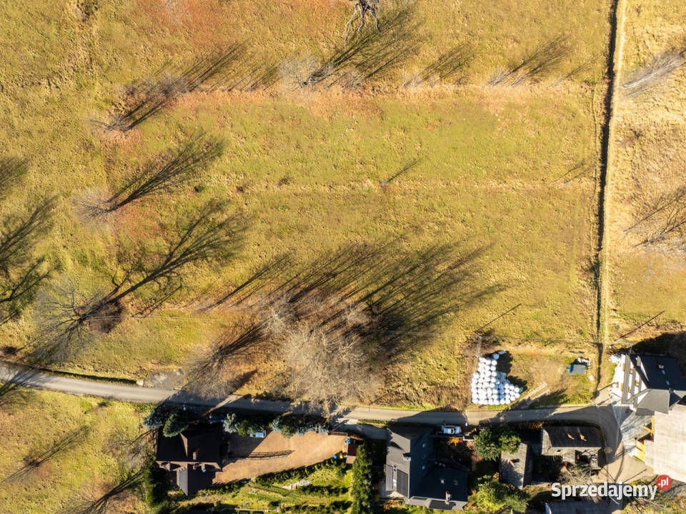 Widokowa działka w Rzepiskach 1310 m2 Rzepiska