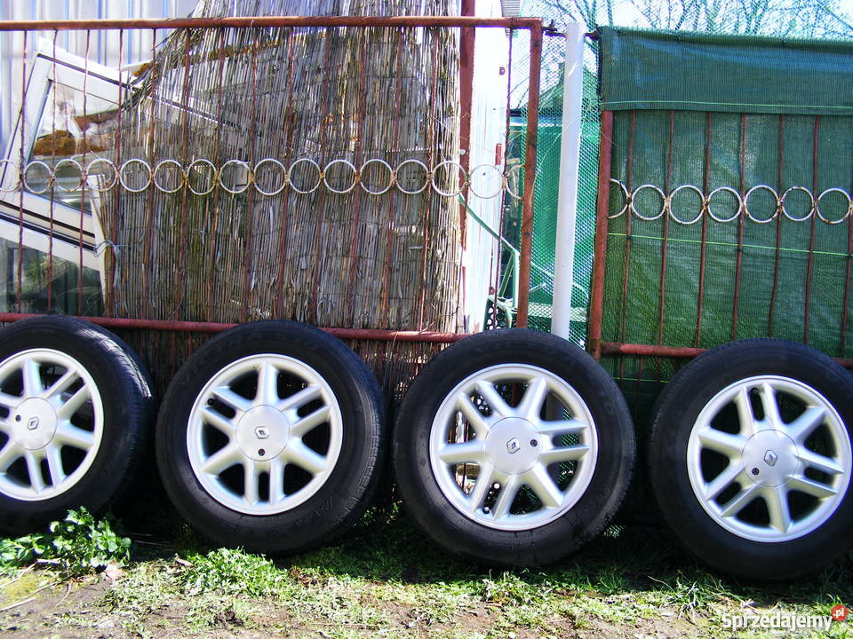 Alufelgi Renault MeganeScenic z oponami aluminiowe Koła i felgi Malczyce