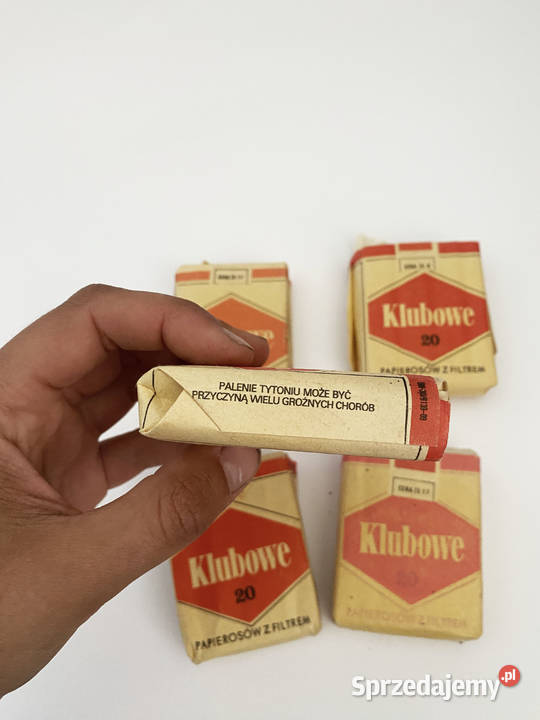 Klubowe PRL oryginalne kolekcjonerskie mazowieckie Warszawa