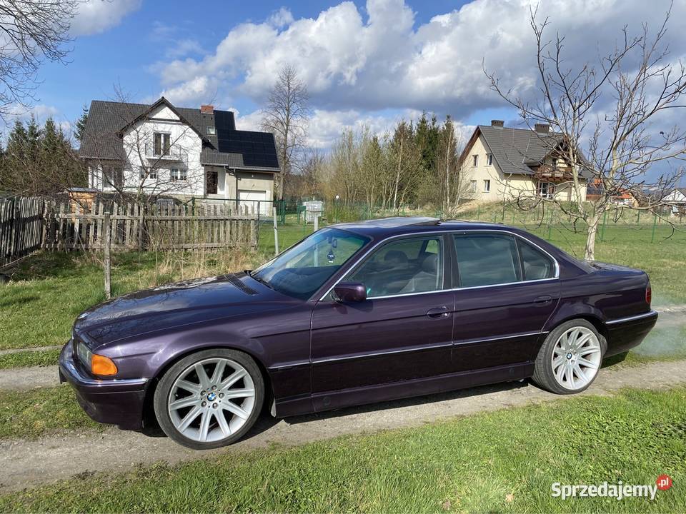 BMW E38 725TDS ładny sprawny i na 19 asystent parkowania Jelenia Góra