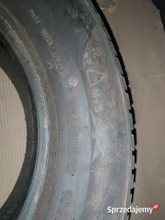 Opony zimowe winter 4sztuki 23560 16 76mm małopolskie