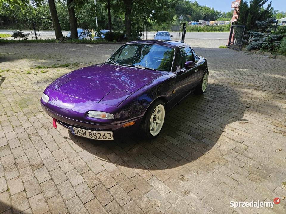 Mazda mx5 NA 1992r remoncie blacharskim benzyna MX-5 dolnośląskie Świebodzice