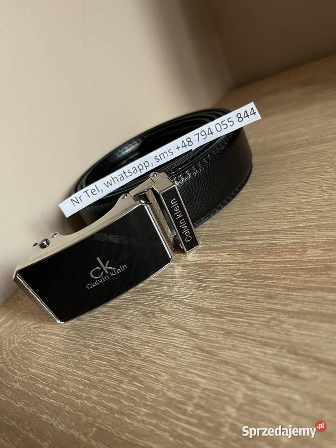 Skórzane Paski Męskie do Spodni BOSS Armani Paski Moda i Styl Legnica