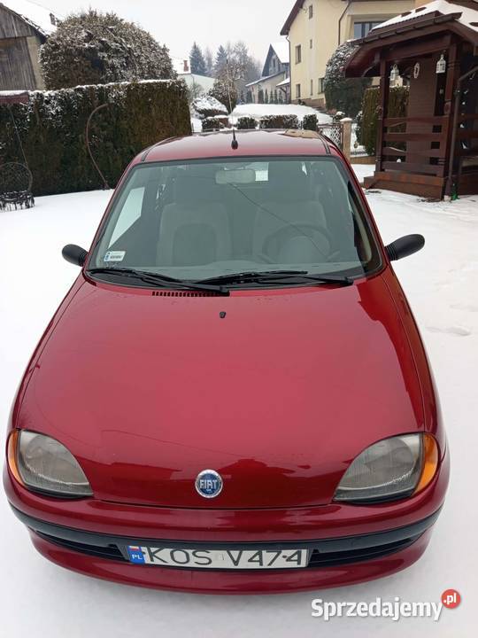 FIAT SEICENTO PIERWSZY WŁAŚCICIEL 78 przebieg małopolskie Piotrowice sprzedam
