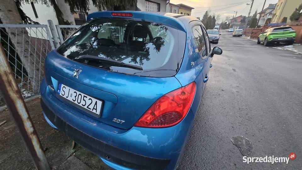 Peugeot 207 benzyna 14 Wszystkie części Samochody na części Sosnowiec