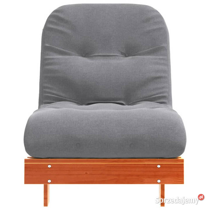 Sofa rozkładana futon z materacem woskowy brąz Warszawa