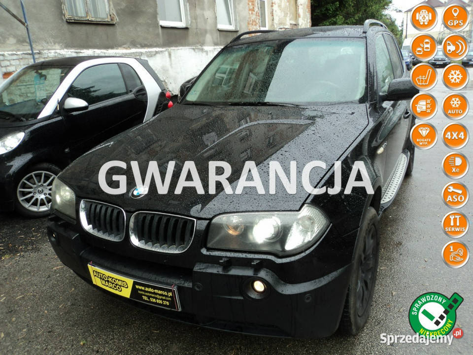BMW X3 sprzedam ładneBMW X3 Z2006R 20TDI 150 4X4 Zarejestrowany w Polsce X3 Lublin sprzedam