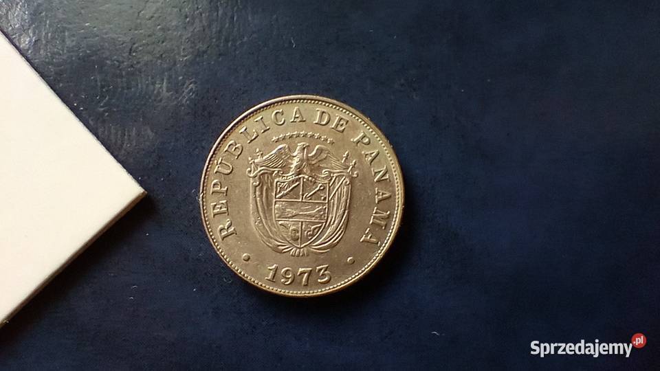 Stare monety 5 cent 1973 Panama podkarpackie Lesko