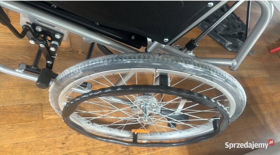 Wózek inwalidzki aluminiowy firmy Timago Pozostałe Oborniki