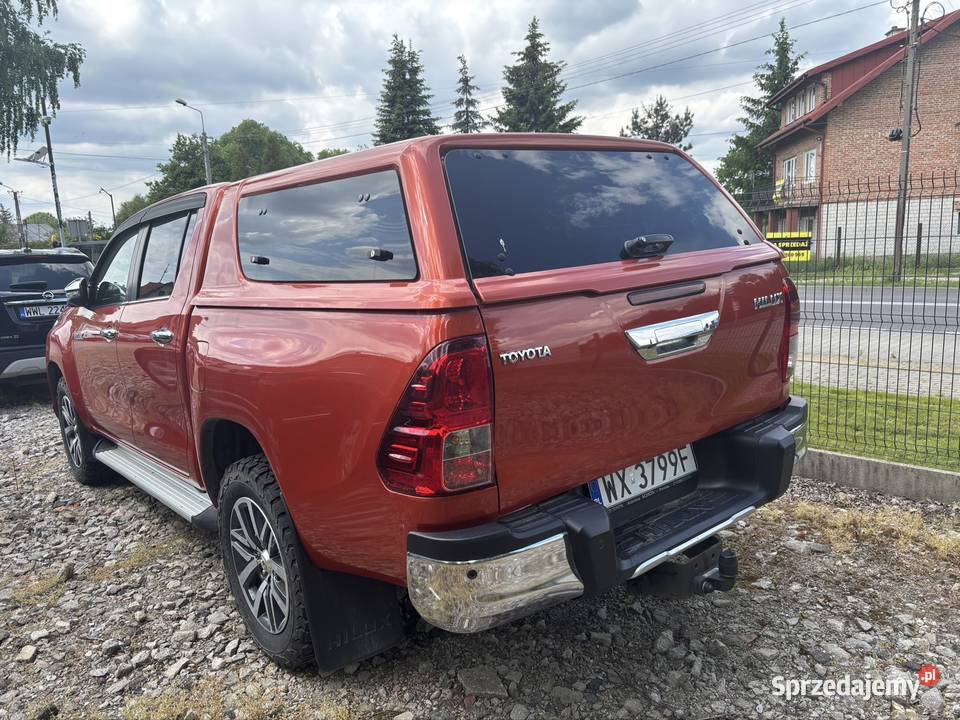 Toyota Hilux 24 d4d Automat Rok produkcji 2018 Okuniew sprzedam